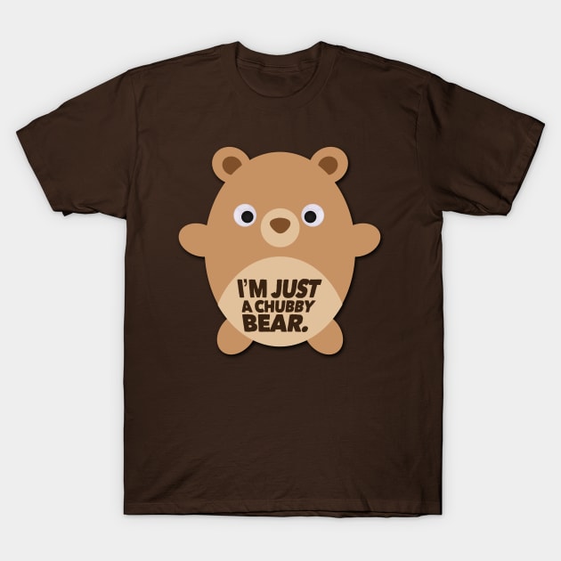 Chubby Bear T-Shirt by JasonLloyd